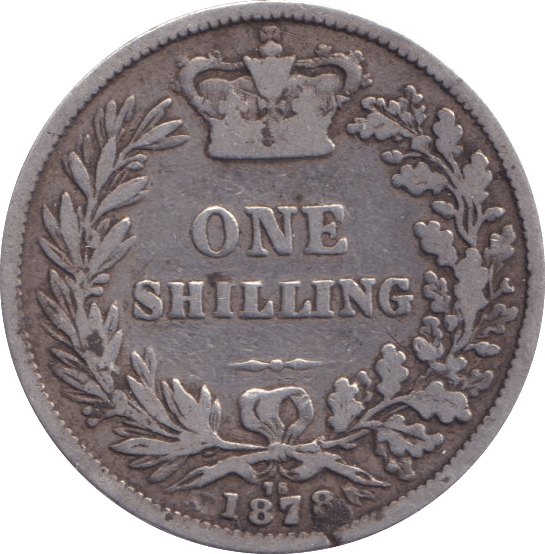 1879 SHILLING ( NF ) - Shilling - Cambridgeshire Coins