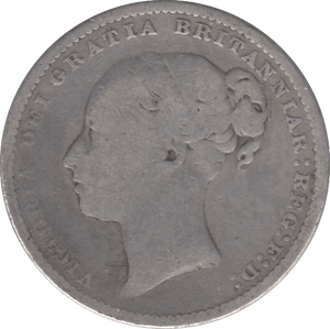 1879 SHILLING ( NF ) - Shilling - Cambridgeshire Coins