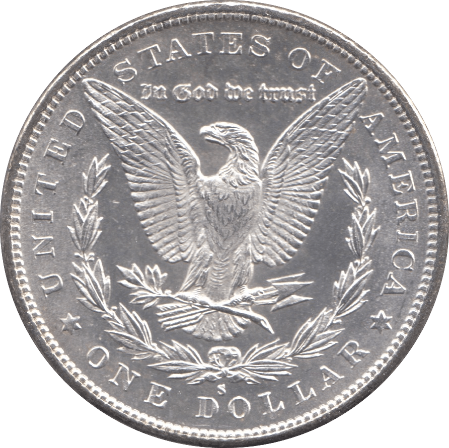 1879 SILVER MORGAN DOLLAR SAN FRANCISCO MINT - SILVER WORLD COINS - Cambridgeshire Coins