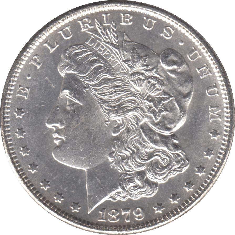 1879 SILVER MORGAN DOLLAR SAN FRANCISCO MINT - SILVER WORLD COINS - Cambridgeshire Coins