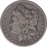 1879 SILVER MORGAN DOLLAR USA CARSON CITY MINT - SILVER WORLD COINS - Cambridgeshire Coins