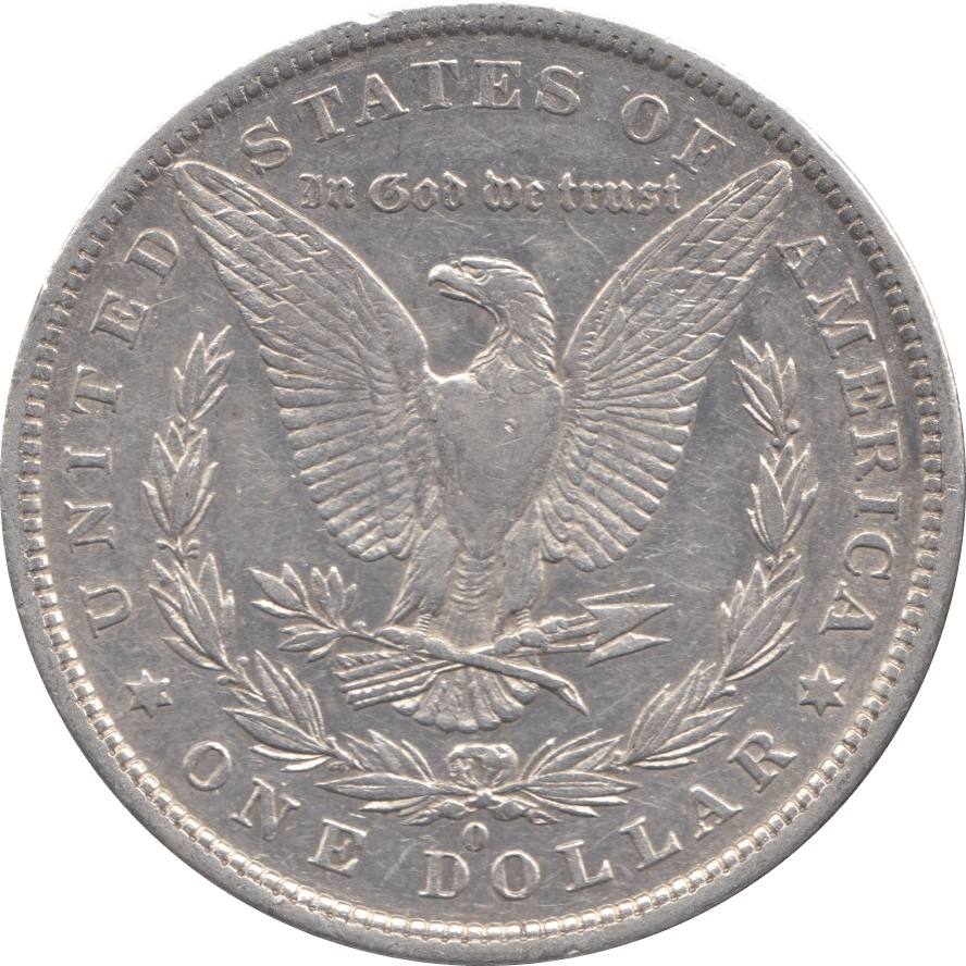 1879 SILVER MORGAN DOLLAR USA NEW ORLEANS MINT 4 - SILVER WORLD COINS - Cambridgeshire Coins