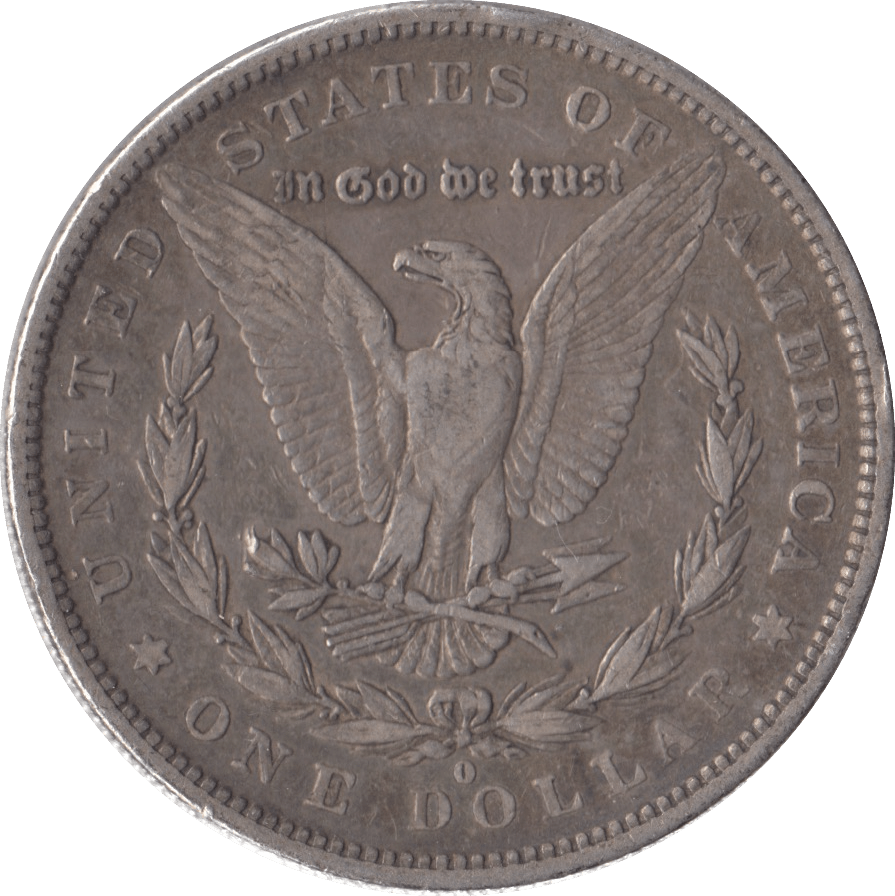 1879 SILVER MORGAN DOLLAR USA NEW ORLEANS MINT - SILVER WORLD COINS - Cambridgeshire Coins