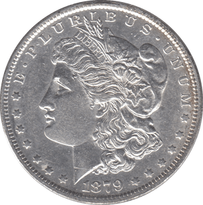 1879 SILVER MORGAN DOLLAR USA NEW ORLEANS MINT - SILVER WORLD COINS - Cambridgeshire Coins