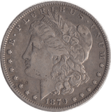 1879 SILVER MORGAN DOLLAR USA NEW ORLEANS MINT - SILVER WORLD COINS - Cambridgeshire Coins