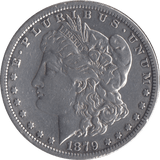 1879 SILVER MORGAN DOLLAR USA PHILADELPHIA MINT - SILVER WORLD COINS - Cambridgeshire Coins