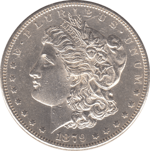 1879 SILVER MORGAN DOLLAR USA SAN FRANCISCO MINT - SILVER WORLD COINS - Cambridgeshire Coins