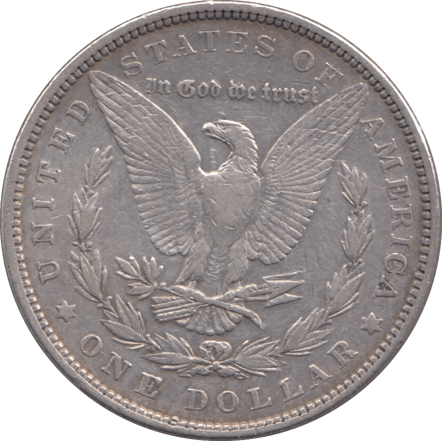 1879 SILVER MORGAN DOLLAR USA - SILVER WORLD COINS - Cambridgeshire Coins