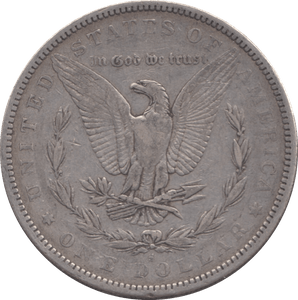 1879 SILVER MORGAN DOLLAR USA - SILVER WORLD COINS - Cambridgeshire Coins