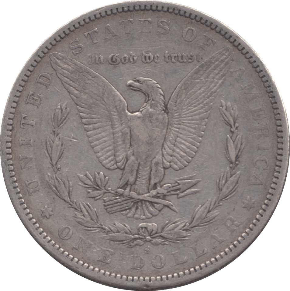 1879 SILVER MORGAN DOLLAR USA - SILVER WORLD COINS - Cambridgeshire Coins