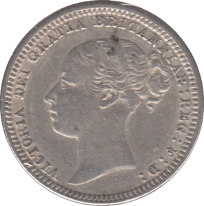 1879 SIXPENCE ( EF ) - Sixpence - Cambridgeshire Coins