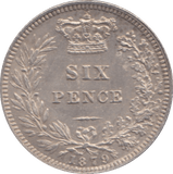 1879 SIXPENCE ( UNC ) - Sixpence - Cambridgeshire Coins