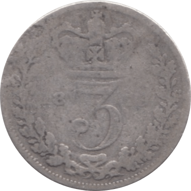 1879 THREEPENCE ( FAIR ) 1 - Threepence - Cambridgeshire Coins