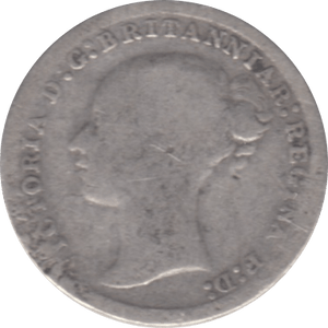 1879 THREEPENCE ( FAIR ) 1 - Threepence - Cambridgeshire Coins