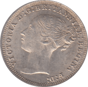 1879 THREEPENCE ( UNC ) - Threepence - Cambridgeshire Coins