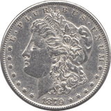 1879 USA SILVER MORGAN DOLLAR SAN FRANCISCO MINT - SILVER WORLD COINS - Cambridgeshire Coins