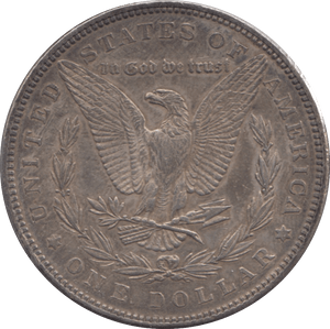 1879 USA SILVER MORGAN DOLLAR - SILVER WORLD COINS - Cambridgeshire Coins