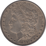 1879 USA SILVER MORGAN DOLLAR - SILVER WORLD COINS - Cambridgeshire Coins
