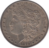 1879 USA SILVER MORGAN DOLLAR - SILVER WORLD COINS - Cambridgeshire Coins