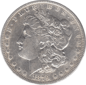 1879 USA SILVER MORGAN DOLLAR - WORLD COINS - Cambridgeshire Coins