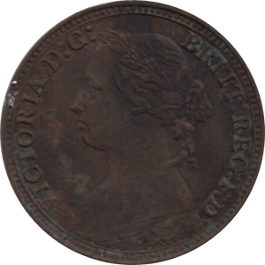 1880 FARTHING 2 ( GF ) 76 - Farthing - Cambridgeshire Coins