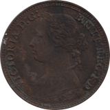 1880 FARTHING 2 ( GF ) 76 - Farthing - Cambridgeshire Coins