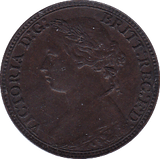 1880 FARTHING ( GEF ) - Farthing - Cambridgeshire Coins