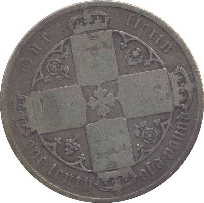 1880 FLORIN ( FAIR ) 16 - Florin - Cambridgeshire Coins