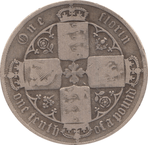 1880 FLORIN ( FAIR ) - Florin - Cambridgeshire Coins