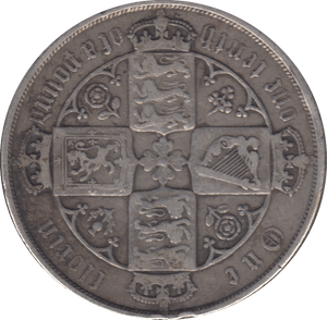 1880 FLORIN ( GF ) 6 - Florin - Cambridgeshire Coins