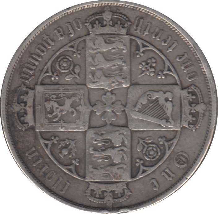 1880 FLORIN ( GF ) 6 - Florin - Cambridgeshire Coins
