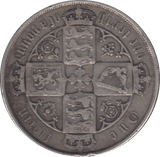 1880 FLORIN ( GF ) 6 - Florin - Cambridgeshire Coins