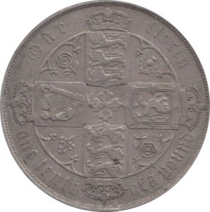 1880 FLORIN ( GVF ) 5 - Florin - Cambridgeshire Coins