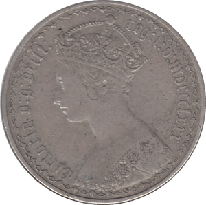 1880 FLORIN ( GVF ) 5 - Florin - Cambridgeshire Coins