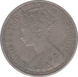 1880 FLORIN ( GVF ) 5 - Florin - Cambridgeshire Coins