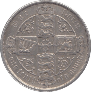 1880 FLORIN ( VF ) - Florin - Cambridgeshire Coins