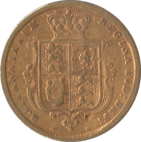 1880 GOLD HALF SOVEREIGN ( GF ) - Half Sovereign - Cambridgeshire Coins