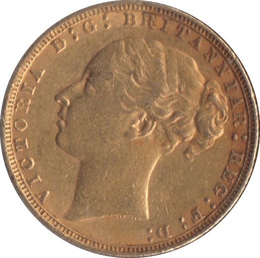 1880 GOLD SOVEREIGN ( GVF ) - Sovereign - Cambridgeshire Coins