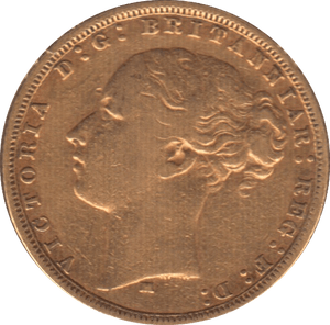 1880 GOLD SOVEREIGN ( VF ) MELBOURNE MINT - Sovereign - Cambridgeshire Coins