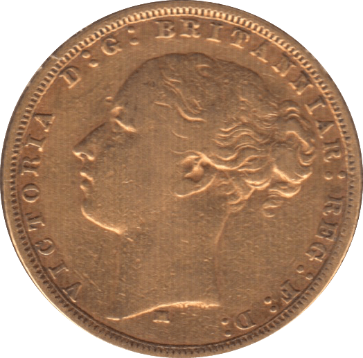 1880 GOLD SOVEREIGN ( VF ) MELBOURNE MINT - Sovereign - Cambridgeshire Coins