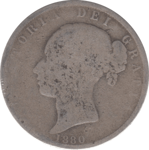 1880 HALFCROWN ( FAIR ) 15 - Halfcrown - Cambridgeshire Coins