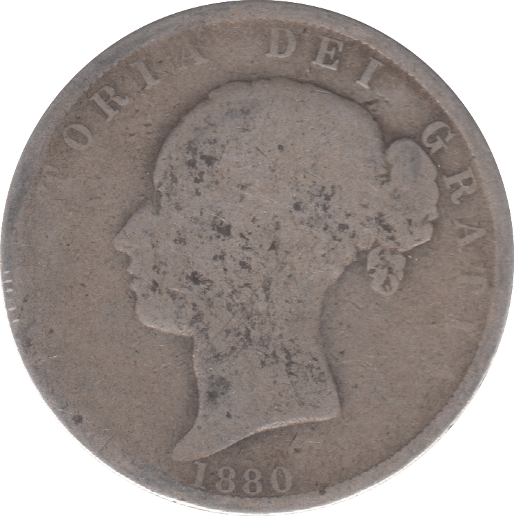 1880 HALFCROWN ( FAIR ) 15 - Halfcrown - Cambridgeshire Coins