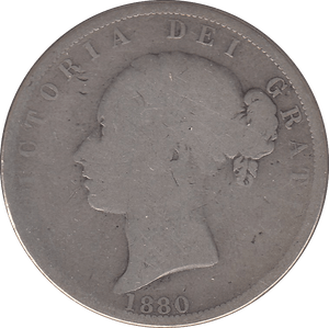 1880 HALFCROWN ( FAIR ) 4 - Halfcrown - Cambridgeshire Coins