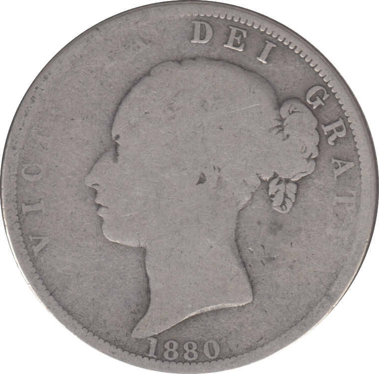 1880 HALFCROWN ( FAIR ) 4 - Halfcrown - Cambridgeshire Coins