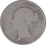 1880 HALFCROWN ( FAIR ) 4 - Halfcrown - Cambridgeshire Coins