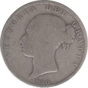 1880 HALFCROWN ( FAIR ) 6 - Halfcrown - Cambridgeshire Coins