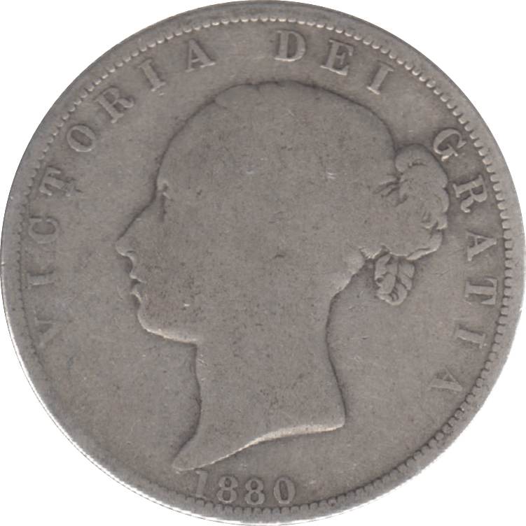 1880 HALFCROWN ( FAIR ) 6 - Halfcrown - Cambridgeshire Coins