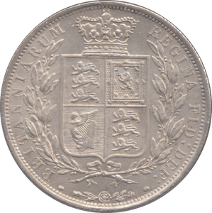 1880 HALFCROWN ( UNC ) - Halfcrown - Cambridgeshire Coins