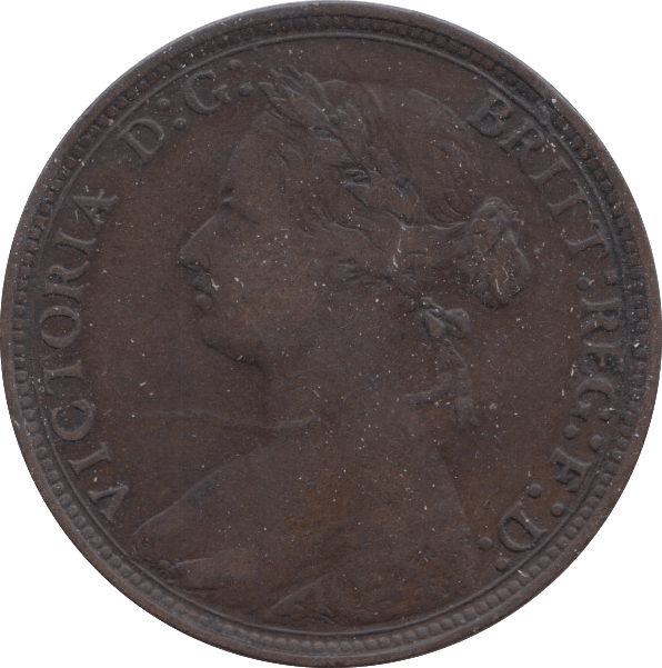 1880 HALFPENNY ( GF ) 8 - Halfpenny - Cambridgeshire Coins