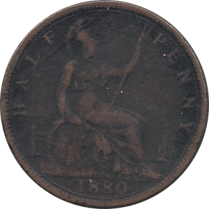 1880 HALFPENNY ( NF ) - Halfpenny - Cambridgeshire Coins